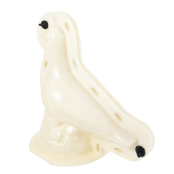 PTOOTP Classical Design DIY Roman Column Molds for Concrete Gardens Lawns Decorations White Plastic 1Pack