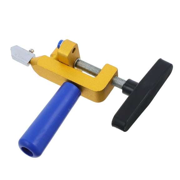 PTOOTP Tile Cutter Tool for Ceramic and Glass with Comfortable Grip, Precision Cutting for Projects and Home Improvement