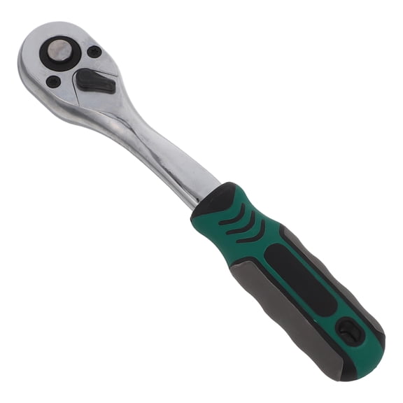 PTOOTP Precision Green Ratcheting Wrench, High Torque Compact Design, Hand Tool for Mechanics and Projects