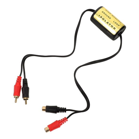 PTOOTP Ground Noise Isolator for Car Audio Systems, Noise Filter with Multi-Color Options, Improve Sound Quality