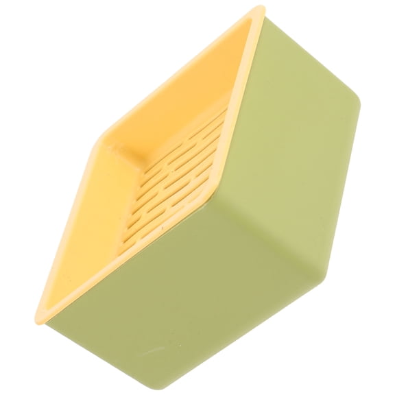 PTOOTP Soilless Cat Grass Planter Practical Plastic Box Assorted Color Convenient Design