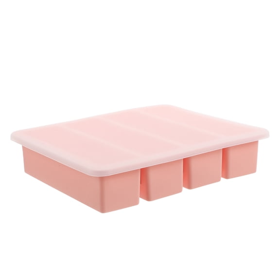 PTOOTP Ice Cube Molds for Cocktails Silicone Pink Easy Release 1Pcs