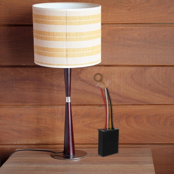 PTOOTP Black Touch Control Dimmer Switch for Desk Lamp with Brightness Adjustment