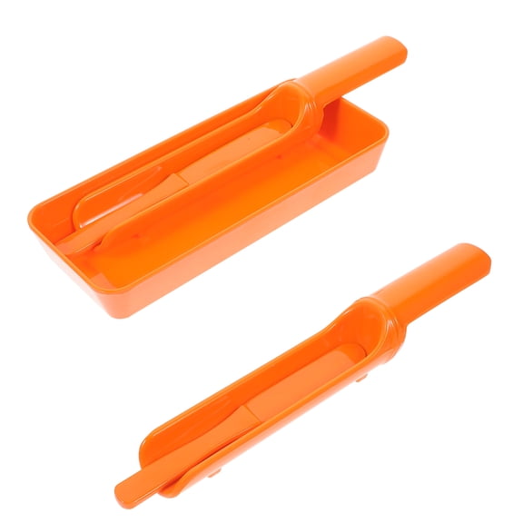 PTOOTP Orange Meatball Molds with Rounded Edges for Kitchen and Hot Pot Restaurants - 1 Set Cooking Tool
