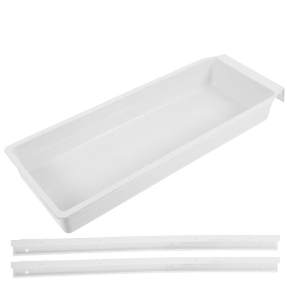 PTOOTP Large Expandable Sewing Organizer Box Plastic Storage Container Rectangular Design for Home and Studio Use 1 Set