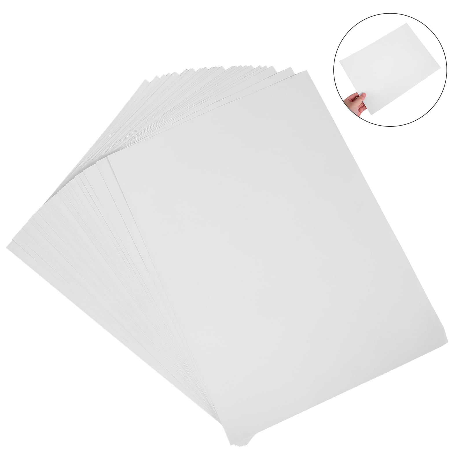 PTOOTP White Copper Plate Paper for Home Crafts, Art Projects ...