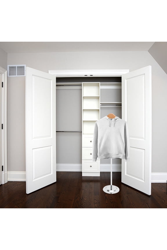 Durable Adjustable T Shirt Display Rack Flexible Clothes Holder for Stores