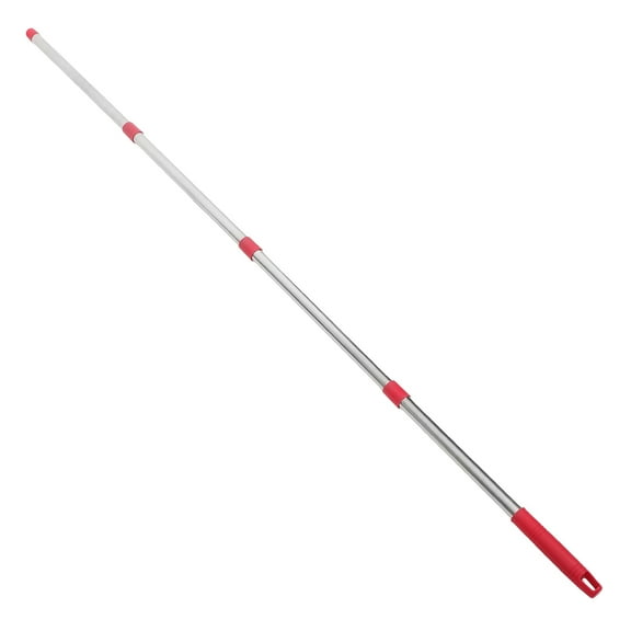 PTOOTP Mop Stick Replacement 1 Set Silver 39.50X2.50X2.50cm for Daily and Commercial Use