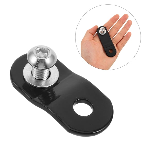 PTOOTP Motorcycle Gas Tank Raise Kit Metal Lift Riser Bracket Black