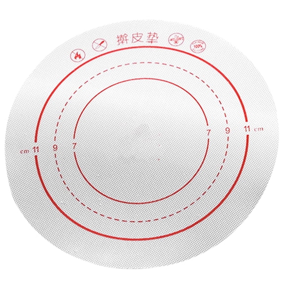 PTOOTP Multi-Color Nonstick Silicone Pastry Mat for Baking, Dough Rolling, and Kitchen Use