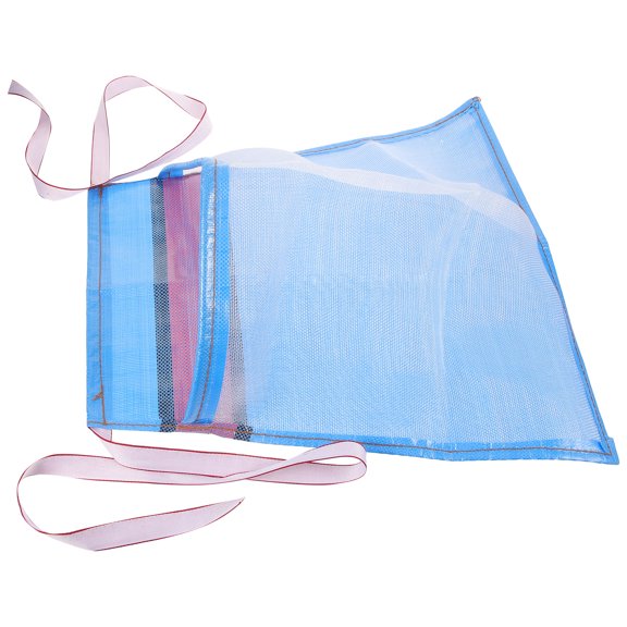 PTOOTP Outdoor Picking Bag Collapsible Foraging Bag Blue Nylon 1Pcs for Orchard Picking