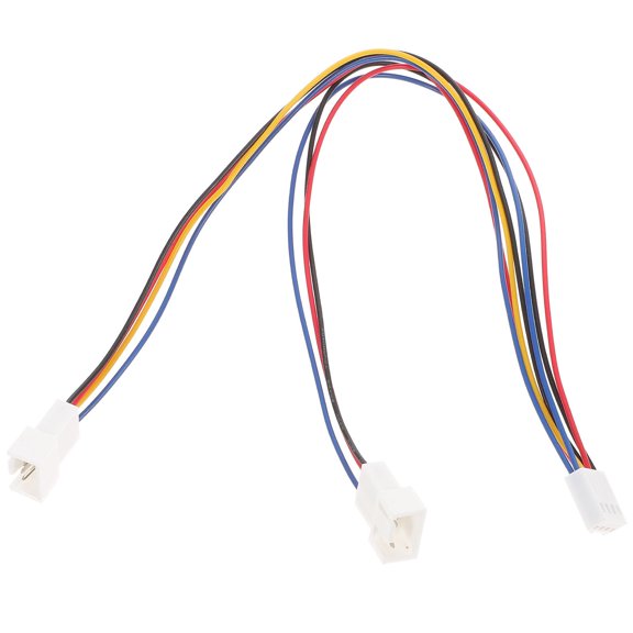PTOOTP PWM Fan Splitter Cable Fan Conversion Line Multi 1 Set for Motherboard and Computer Case Aesthetic Design