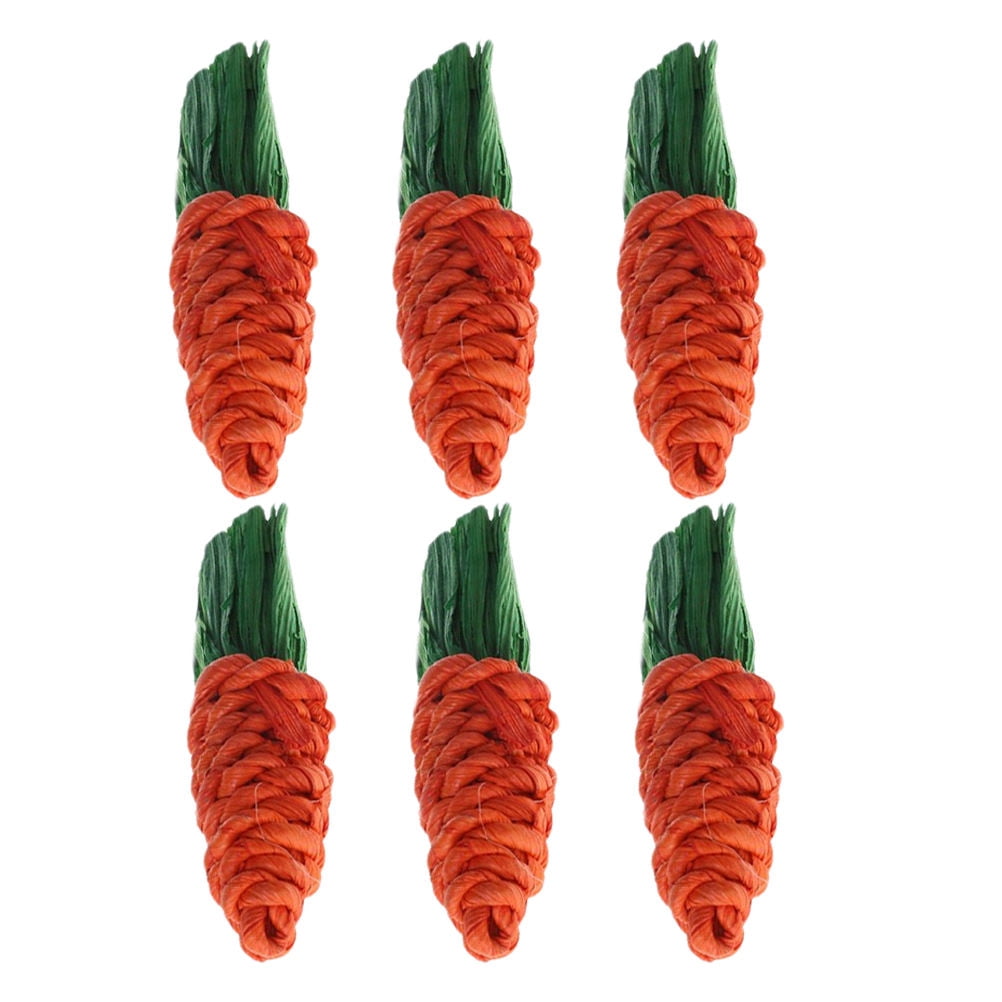 PTOOTP Pet Cotton Rope Toy Molar Toy 6 Pcs - Walmart.com