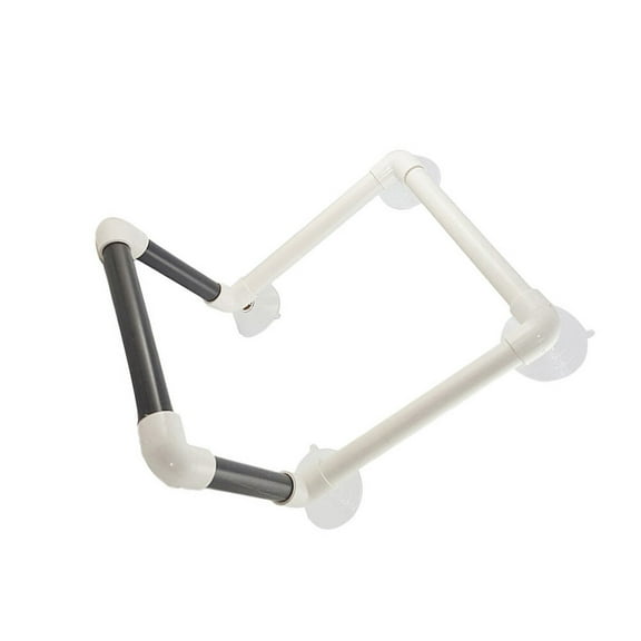 PTOOTP Pet Parrot Bird Cage Perches Bird Stand Rack Detachable PVC Multi 1Pcs