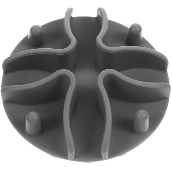 PTOOTP Pet Slow Feeder Insert Round Edges Dark Grey Suitable for Dogs