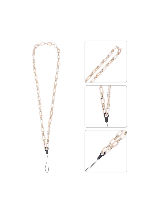 Adjustable Phone Lanyard Set with Hanging Rope for Smartphones, Keychains, and Accessories - 1 Piece Included