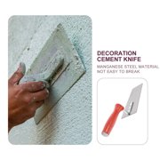 PTOOTP Plaster Trowel for Finishing with Steel Blade and Plastic Handle