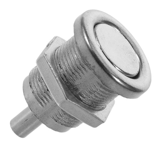 PTOOTP Plated Silver Arcade Coin Slot Machine Button with Jammed Coin Release and Refund Trigger