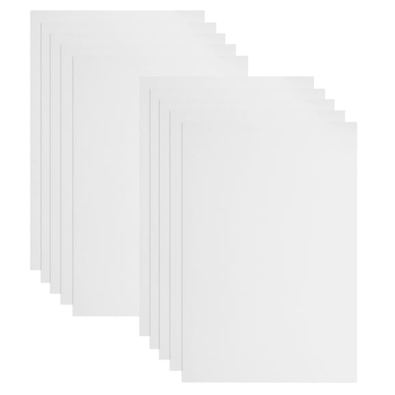PTOOTP 10Sheets Plated Silver Mirror Foil Sheets Durable Metallic Paper for Invitations