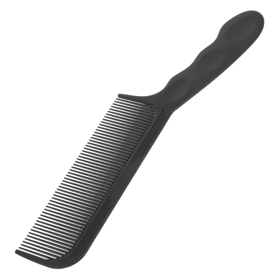 PTOOTP Versatile Black Hair Cutting Comb for Braiding and Styling with Sturdy ABS Plastic