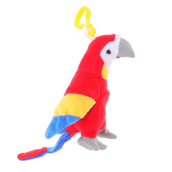 PTOOTP Animal Backpack Charm Plush Keychain Red Decorative Backpacks Travel 1 Pcs