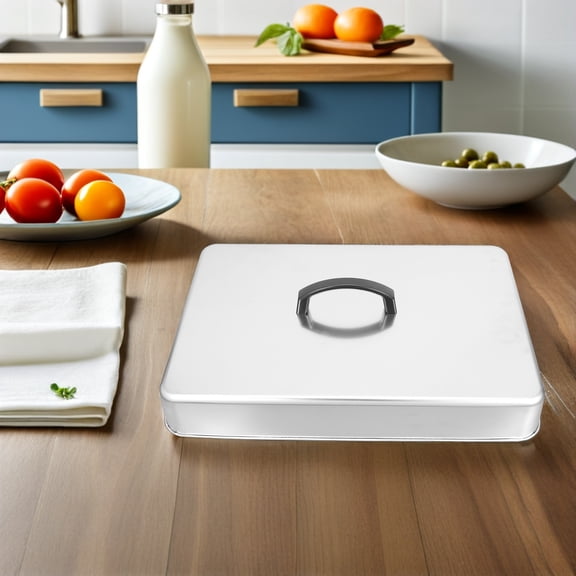 PTOOTP Stainless Steel Griddle Melting Dome Lid for Kitchen Heat Retention and Even Cooking