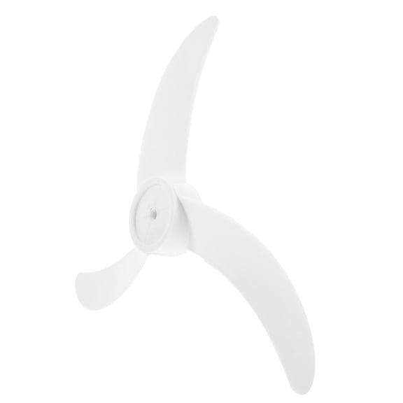 PTOOTP White Plastic Pedestal Fan Blade Replacement Part for Efficient Aerodynamic Cooling Performance