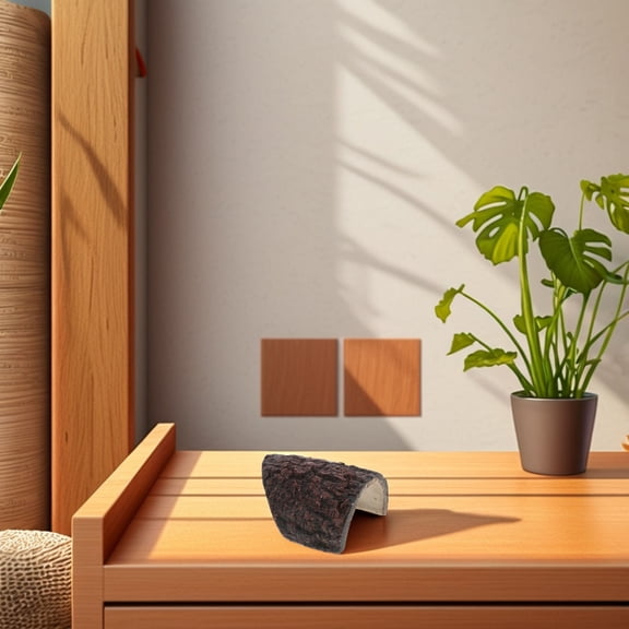 PTOOTP Multifunctional Resin Reptile Hide with Realistic Tree Hole for Habitat