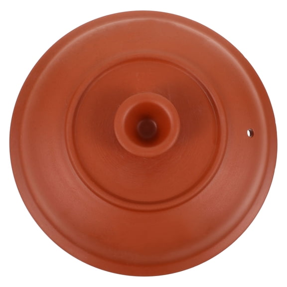 PTOOTP Kitchen Pot Cover Brown Ceramic Stew Pot Lid for Cooking Casserole and Soup