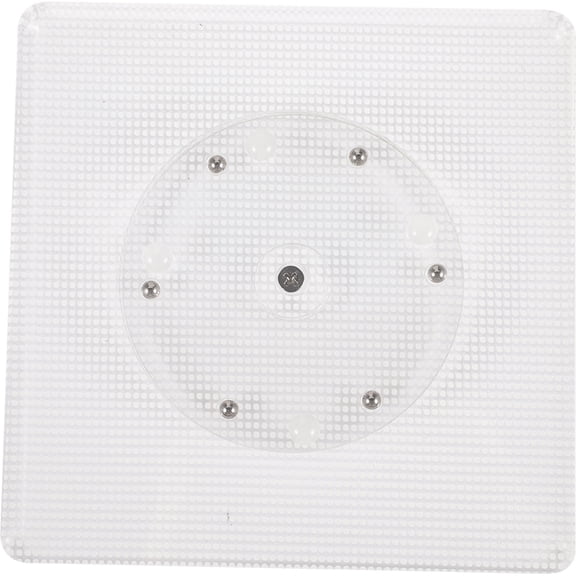 PTOOTP Clear Acrylic Rotating Cake Stand 15x0.39in - 1 Pack, Display Turntable for Cakes and Desserts