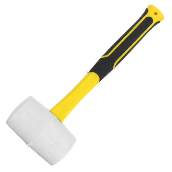 PTOOTP Rubber Mallet Hammer with Durable Handle for Home Flooring and Woodworking