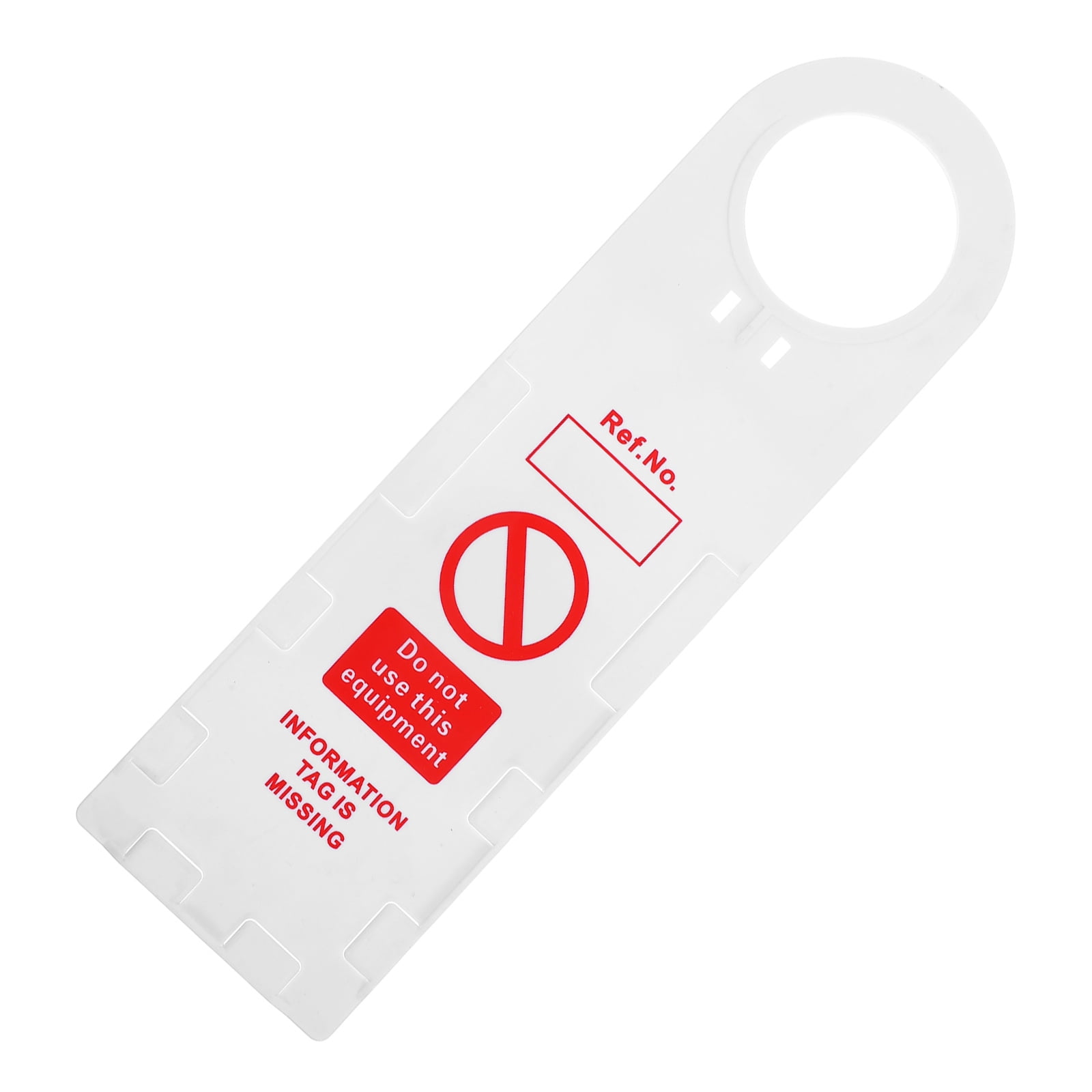 Weatherproof Service Tags PTOOTP Safety Tags Scaffold Inspection White PVC Weatherproof Warning ...