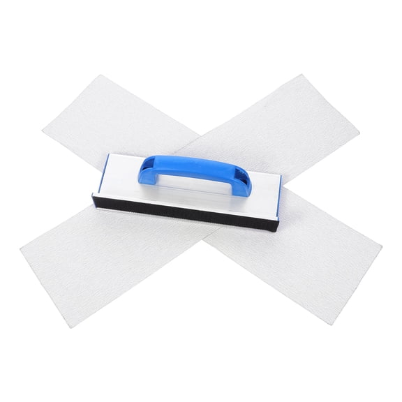 PTOOTP Aluminum Sanding Tool with Comfortable Grip - Multi-Purpose Sandpaper Holder for Wall and Craft Finishing