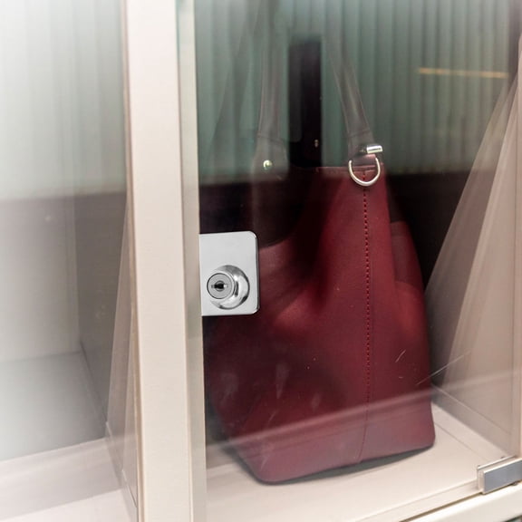 PTOOTP Sliding Glass Door Lock Set, Secure and Lock for Home and Office Sliding Doors Safety and Security
