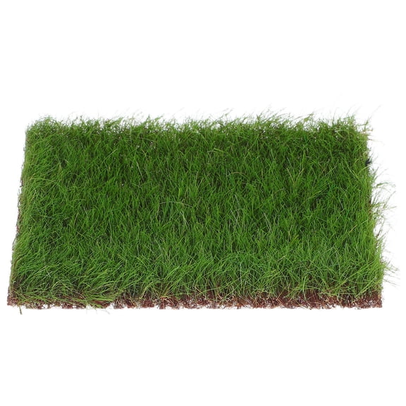 PTOOTP Green Nylon Artificial Grass for -Landscape Models and Decorative Use, Realistic Miniature Turf