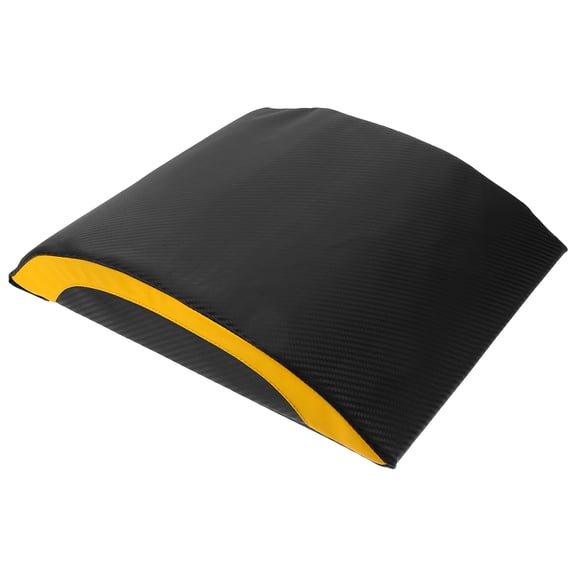 PTOOTP Multi-Color PVC Cotton Ab Mat for Core Strengthening and Workout Support