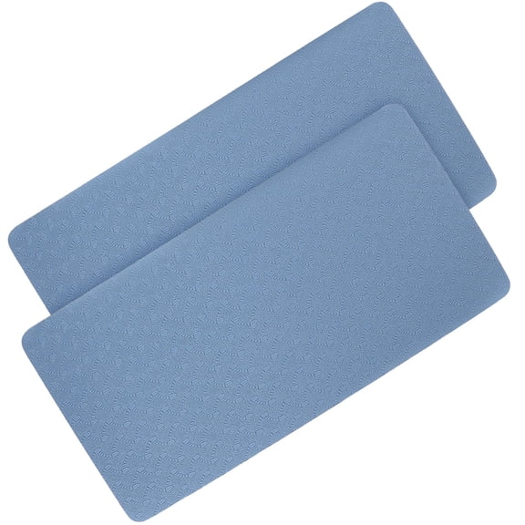 PTOOTP Stability Balance Trainer Tpe Blue Non-Skid Yoga Pad for Sports 1Pair