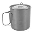 thumbnail image 1 of PTOOTP Portable Stainless Steel Folding Travel Mug with Spillproof Lid for Home, Office, and Outdoor Use, 1 of 8