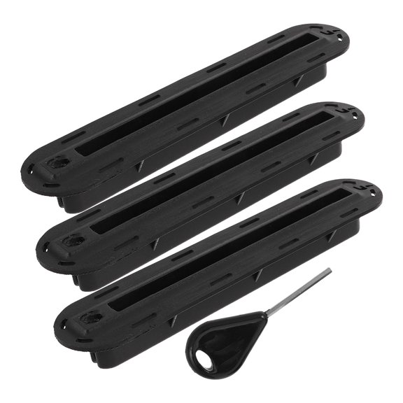 PTOOTP PVC Surfboard Fin Box with Tail Slot and Hole for Enhanced Stability and Control - 1 Set