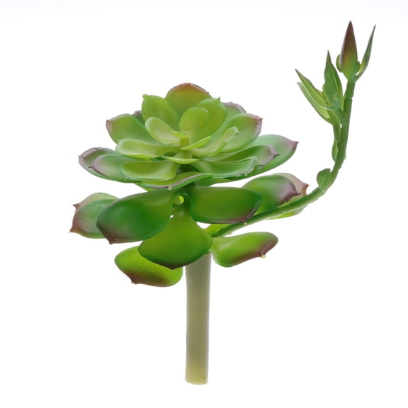 PTOOTP Artificial Succulent Plant Green Decorative Plastic Simulation for Home and Office