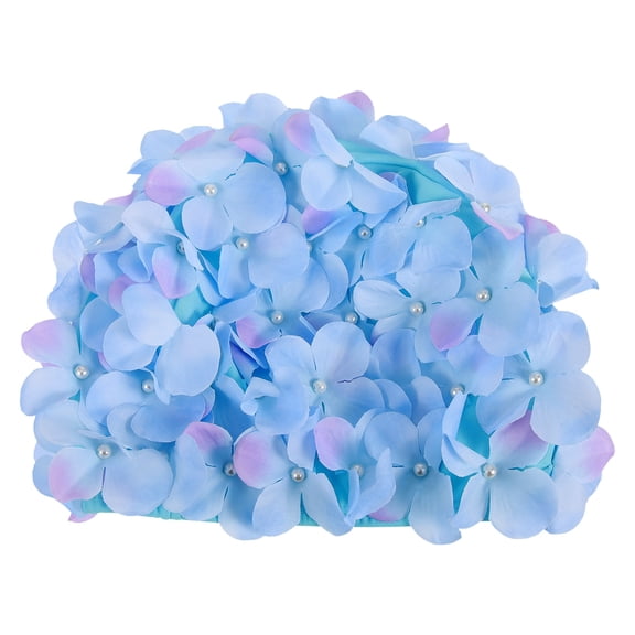 PTOOTP Swim Hats Flower Swimming Hat Durable 1Set for Women Beach and Pool