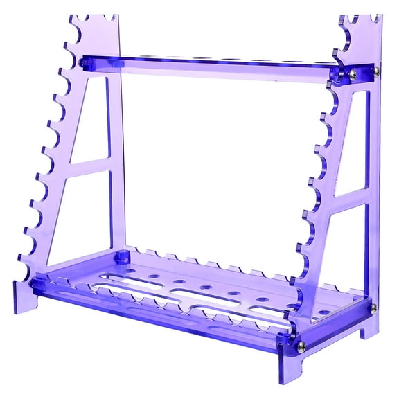 PTOOTP T-shaped Pipette Stand for Laboratory Work 1Set Purple Quick Pipette Changes