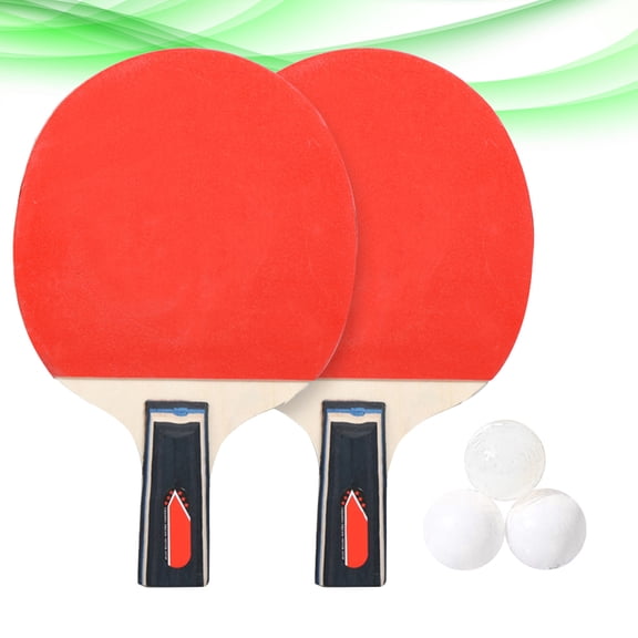 PTOOTP Lightweight Table Tennis with Comfortable Grip for Indoor and Outdoor Pong Sports