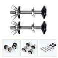 thumbnail image 1 of PTOOTP Heavy Duty Stainless Steel Toilet Tank Bolts with Sealing Washers, Assorted Colors, 2 Sets for and Secure Installation, 1 of 8