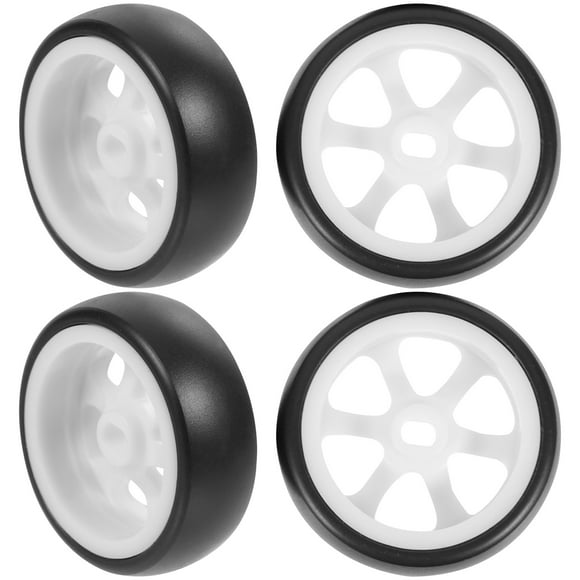 PTOOTP Toy Wheel Replacements Rubber Rc Car Accessories Gift Giving 4Pcs