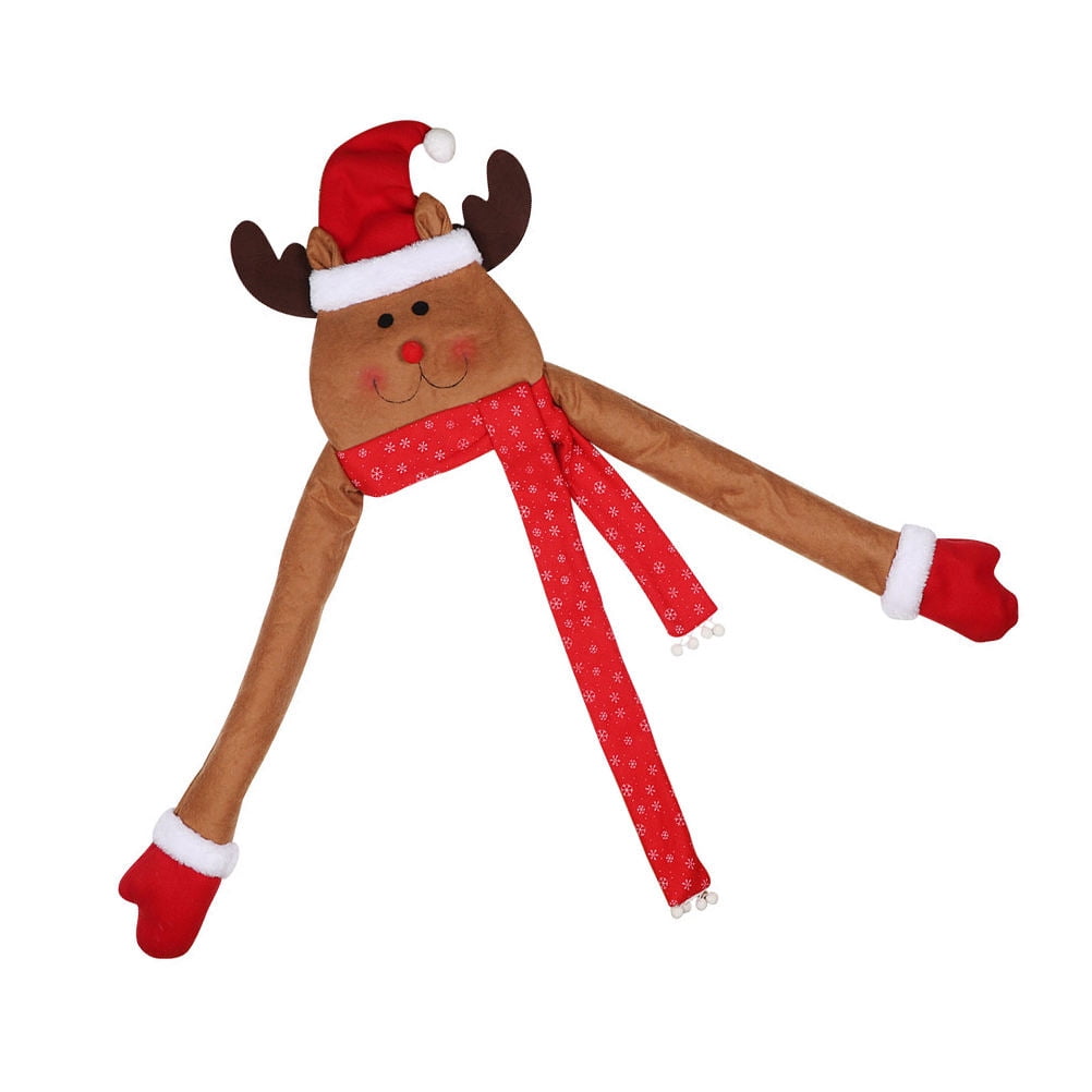 PTOOTP Tree Toppers Small Coffee Colored Polyester For Christmas Tree ...