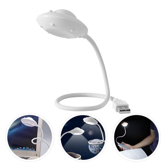 PTOOTP USB Computer Light with Non-Flickering LED, Flexible Bendable Arm, Ideal for Night Reading and Desk Use