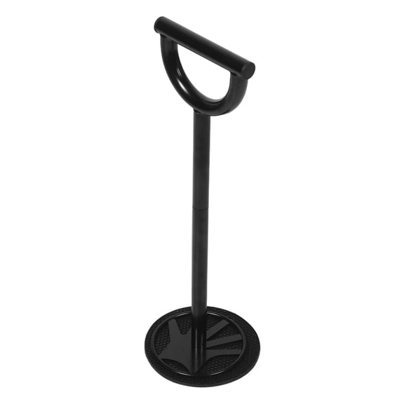 PTOOTP Waste Recycling Hand Tool Manual Trash Tamper Black Metal Compactor for Kitchen Use