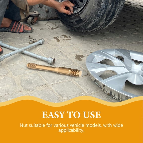 PTOOTP Portable Golden Stainless Steel Wheel Alignment Guide Tool for Multiple Car Models