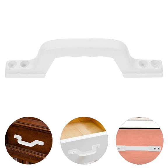 PTOOTP Heavy Duty Cabinet Handles ABS White Cabinets Home Decoration 1Set